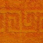 Полотенце махровое гладкокрашеное 40х67, 100 % хлопок, пл. 400 гр./кв.м. "Оранжевый (Turuncu)"