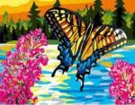 "Бабочка" живопись на холсте 30х40см