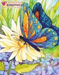 "Бабочка и цветочек" Набор для выкладывания стразами