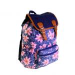 См. описание. Стильный повседневный рюкзак Lisa_Flower из плотной износостойкой ткани с оригинальным принтом.
