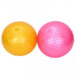 SILAPRO Мяч для фитнеса массажный, ПВХ, 65см, 900гр, 4 цвета, в коробке