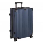 Р1254 (3-ой) D.Blue т.синий (20") пластик ABS чемодан малый
