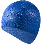 B31552 Шапочка для плавания силиконовая Bubble Cap (синяя)