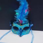 Карнавальная маска "Венеция" 5017, светится, арт.917.065