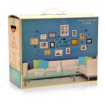 Настенный декор из фоторамок на 14 фото / JD14-4 / 8/ АКЦИЯ