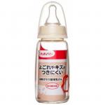 "Chu-Chu BABY" Стеклянная бутылочка для кормления с силиконовой соской (с узким горлышком) 150 мл 1/50