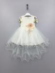 Нарядное платье для девочки (молочное) TRP5139  Eray Kids