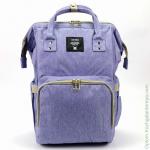 Женский текстильный рюкзак Anello АТ-В0193 ДШ Сиреневый