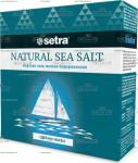 Соль Setra морская мелкая йодированная