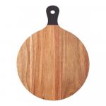 Разделочная доска Round Paddle, 42см, черная ручка