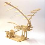 DE 0171 Конструктор из дерева «ОРНИТОПТЕР» Леонардо Да Винчи (Da Vinci Ornithopter Item # D-026)