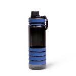 2302 Kamille Бутылка спортивная для воды 750мл из пластика (тритан) (черно-синий)