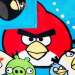 Плед детский велсофт Angry Birds