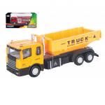 Машинка "CONSTRUCTION TRUCK" строительный самосвал 1:48. Арт.34134