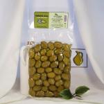 Оливки зеленые Халкидики (р. XL) EVROS, Греция, вакуум, 500 г