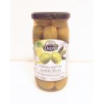 Оливки, фаршированные пастой из лимона, Греция, ст.банка, 350 г