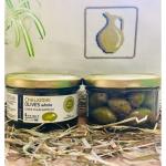 Оливки зеленые Халкидики, Греция, ст.банка, 100 г