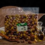 Микс из оливок и маслин (р. L) EVROS, Греция, вакуум, 1 кг