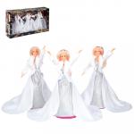 ИГРОЛЕНД Куклы солистки Queens, пластик, полиэстер, 29 см, 60х34х12 см
