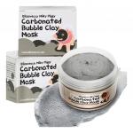 Liz369427, [Elizavecca] Маска д/лица очищающая ПУЗЫРЬКОВАЯ с глиной Сarbonate Bubble Clay Mask, 100 мл