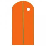 Чехол для одежды 60х90 см "Виктория" спанбонд, оранжевый (Китай)