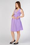 Арт.3043 Сорочка для беременных и кормящих «Светлана» цвет сирень