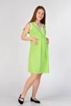 Арт.3045 Сорочка для беременных и кормящих «Светлана» цвет салат
