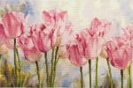 Набор для вышивания "Алиса" 2-37   "Розовые тюльпаны"