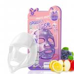 Liz961118, [Elizavecca] НАБОР/Тканевая маска д/лица Фруктовая FRUITS DEEP POWER Ringer mask pack, 10 шт