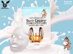 Liz942164, [Elizavecca] НАБОР/Маска ткан. с паров. крем. ОСЛИНОЕ МОЛОКО Silky Creamy donkey Steam Cream, 10шт