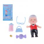 ИГРОЛЕНД Кукла-сюрприз в банке, пластик, 6,3х11см, 6-12 дизайнов
