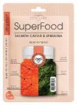 Маска тканевая для лица SUPERFOOD Икра лосося и Спирулина 25г