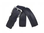 Кожаный синий женский джинсовый ремень B40-1009