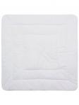 Зимний конверт-одеяло на выписку "Милая киска" (белое, принт без кружева) без пледа