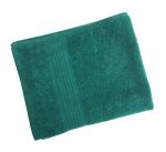 Махровое гладкокрашенное полотенце 100*150 см 460 г/м2 (Темно-зеленый)