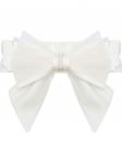 Зимний конверт-одеяло на выписку "Бабочка" белый с фатином без пледа
