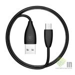 USB кабель Baseus Small Pretty Waist Cable For Apple 1.2M Black (CALMY-01)