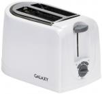 Тостер Galaxy GL-2906, 850Вт, автомат. центрирование прожарки, поддон д/крошек, пластик