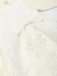 Комплект на выписку "Герцогиня" комбинезон и платье (белый с молочным кружевом)