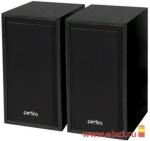 Колонки Perfeo "Cabinet" 2.0, мощность 2х3 Вт (RMS), чёрн дерево, USB (PF-84-BK) PF-A4327