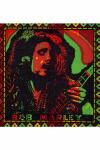 Bob Marley с гитарой 55х55 см
