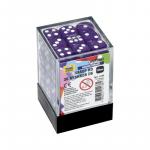 Набор фиолетовых игровых кубиков «36D6»