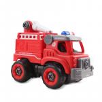 Lei Meng Игровой набор р/у "Пожарная машина" (21 см, 2 кан., шуруповёрт-двигат., отвёртка, звук)