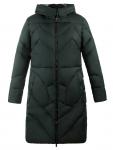 Пальто женское Роланда темно-зеленая (синтепон 300) С 0544