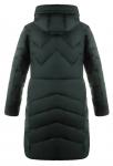 Пальто женское Роланда темно-зеленая (синтепон 300) С 0544