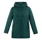 Пальто женское Хейн зеленая плащевка (синтепон 300) С 0539