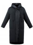 Пальто женское Энио темно-синяя плащевка (синтепон 300) С 0586