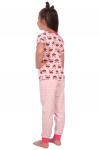Пижама Милаша розовый футболка совы