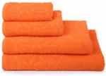Полотенце махровое Радуга ДМ Люкс, ПД 1201-04352, 17-1350 (265) оранжевый, 100*150, банное большое
