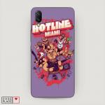 Cиликоновый чехол Hotline Miami 6 на Vivo NEX